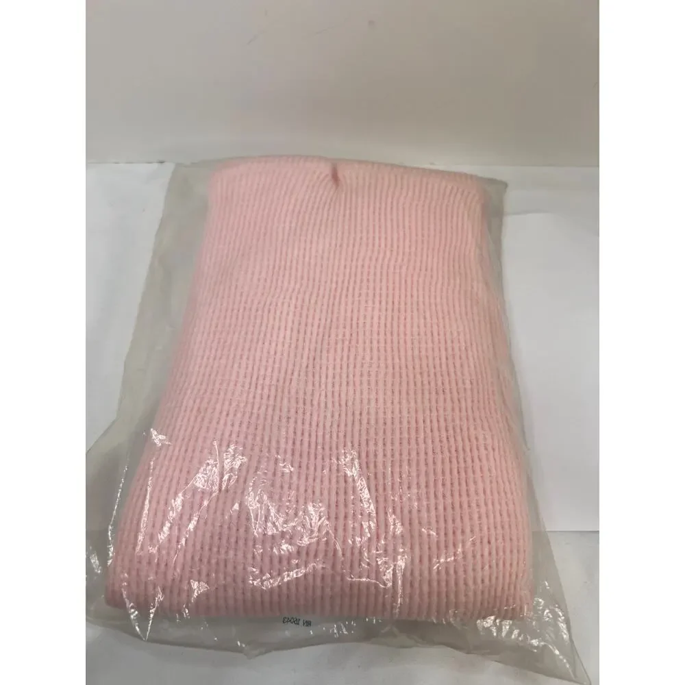 Vintage NIP Girls 14 Thermal Pajama Top and Pants Pink 100% Cotton